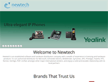 Tablet Screenshot of newtechmalta.com